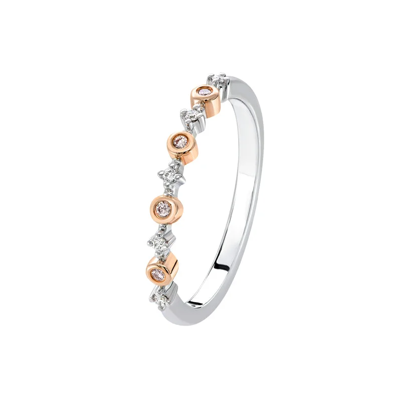 rose gold engagement rings for women-Blush Kesha Ring