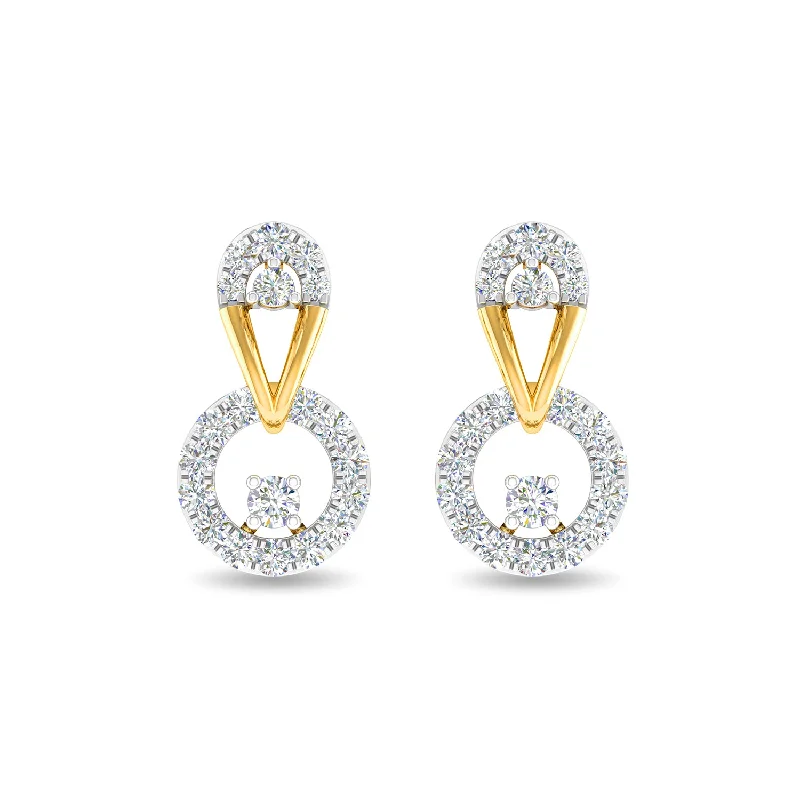 stud and hoop earrings for women-Zenith Drops