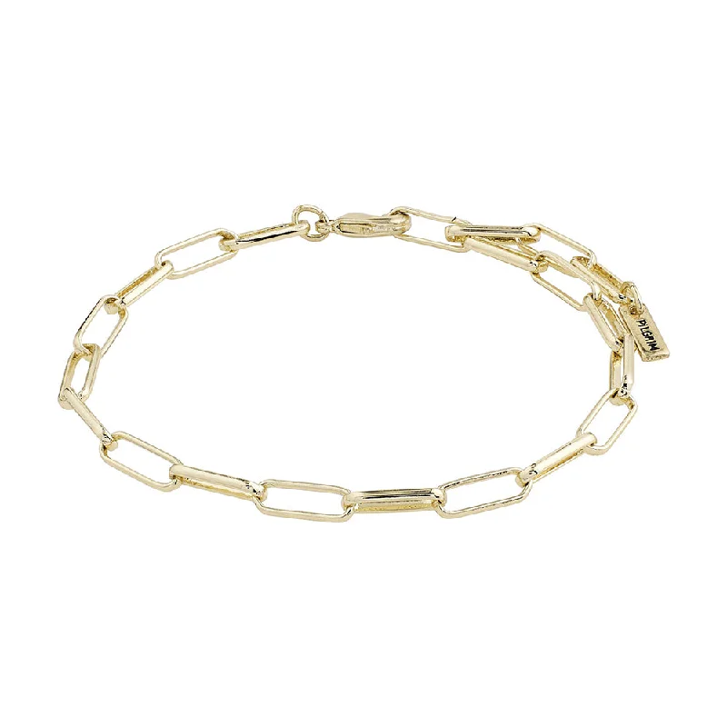 diamond bangle bracelets for women-Ronja Gold Plated Bracelet