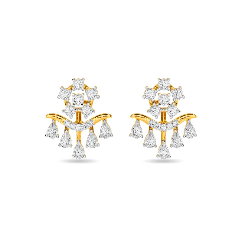 trendy statement earrings for women-Lancey Earring