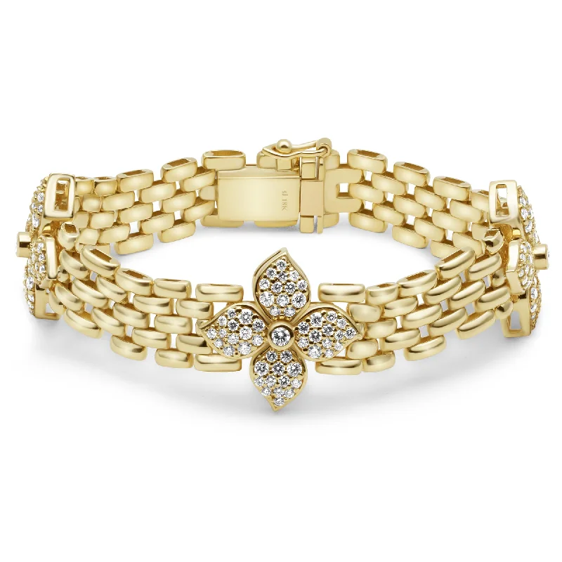 trendy bangles for women-Bracelet - Diamond