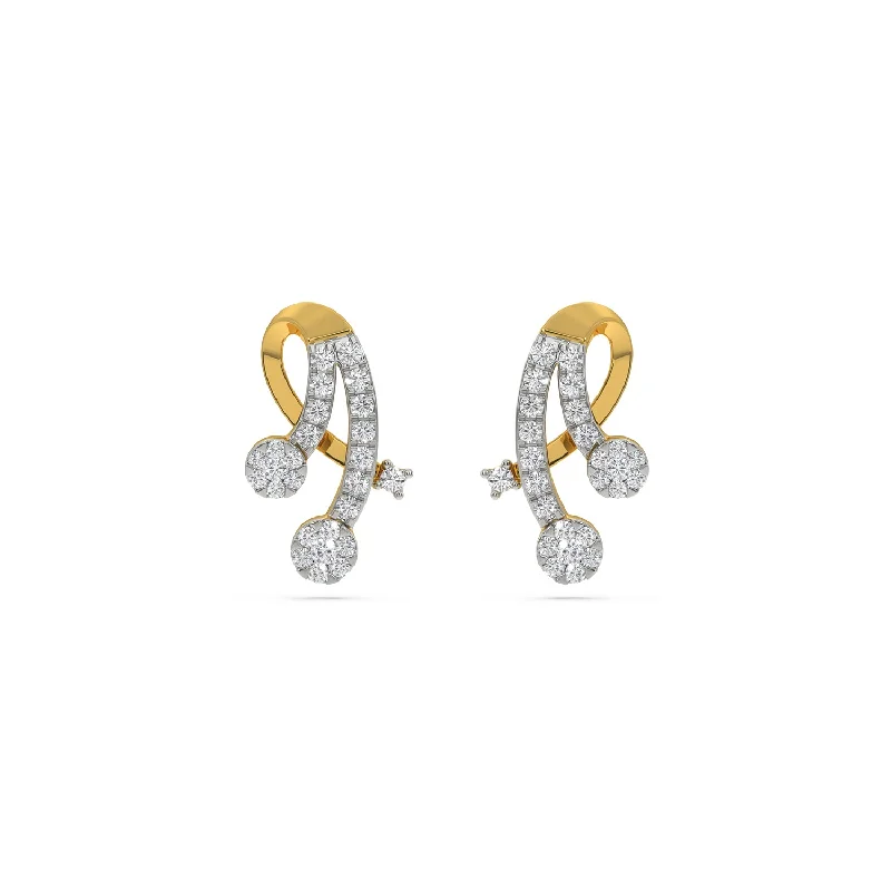 long earrings for women-Daphne Earring