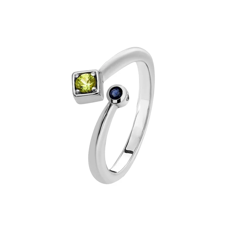 luxury gold rings for women-Sapphire Dreams Rey Ring