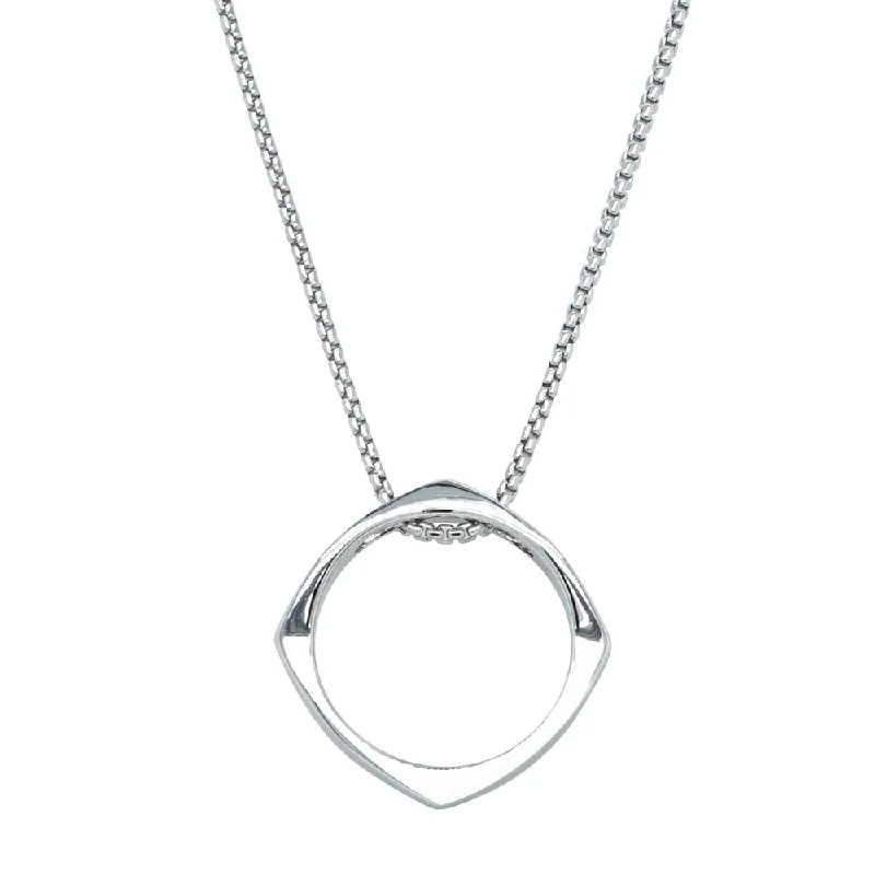 leather necklaces for women-Sterling Silver Eos Pendant