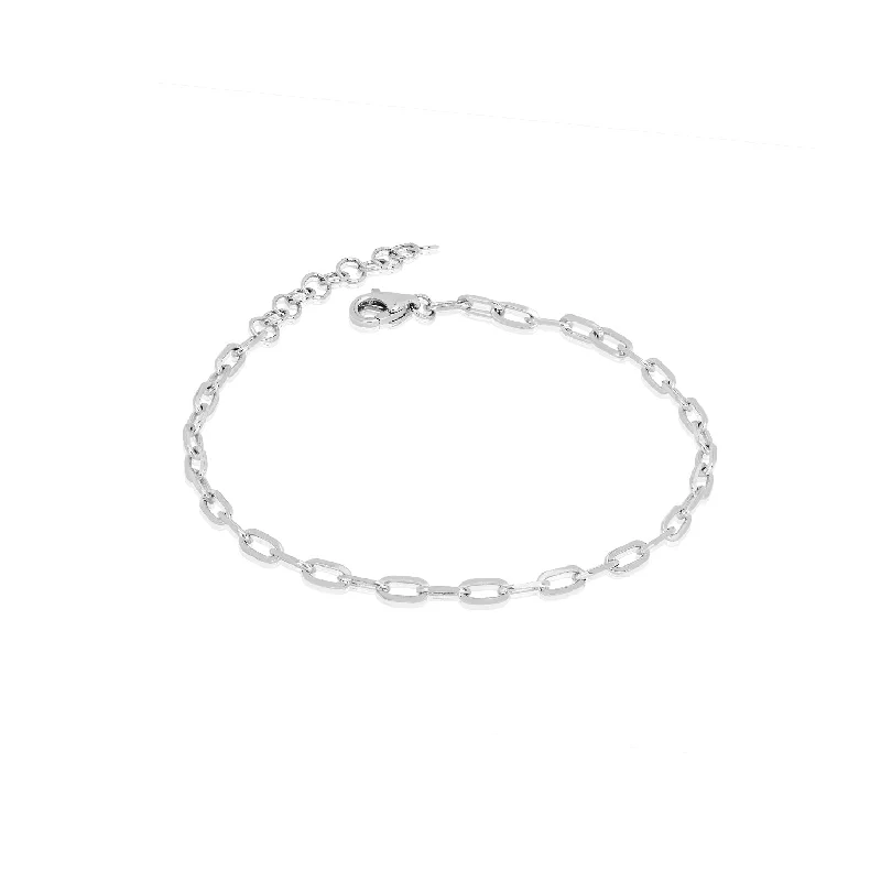 luxury bangle bracelets for women-Mini Link Chain Bracelet