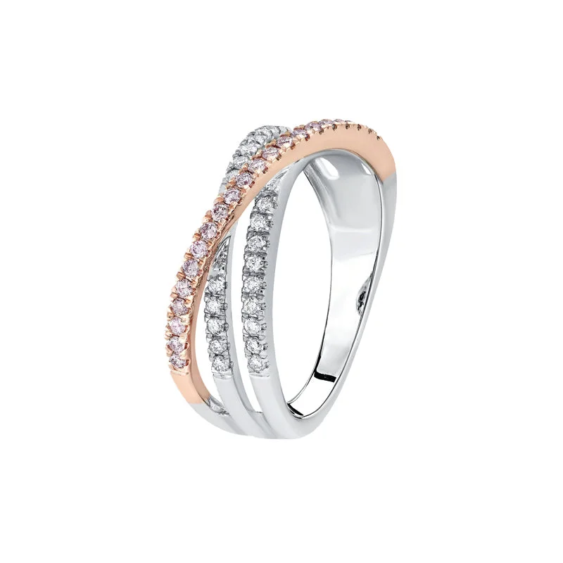 trendy rings for women-Blush Aida Dress Ring