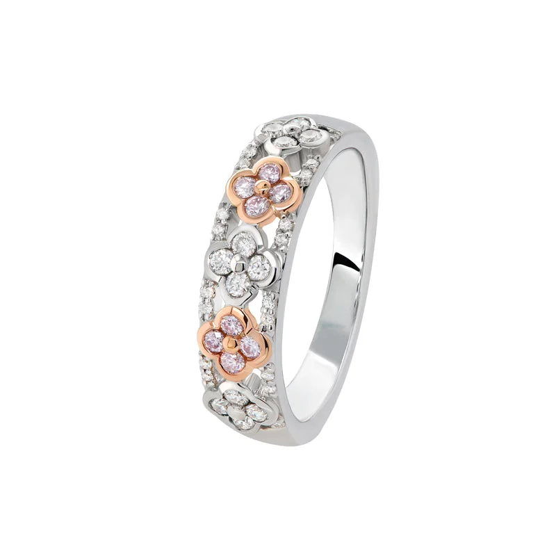 opal rings for women-Blush Letitia Ring