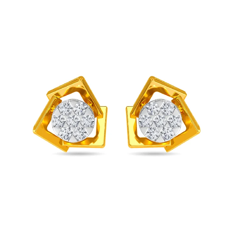 sparkly earrings for women-Bellona Earring