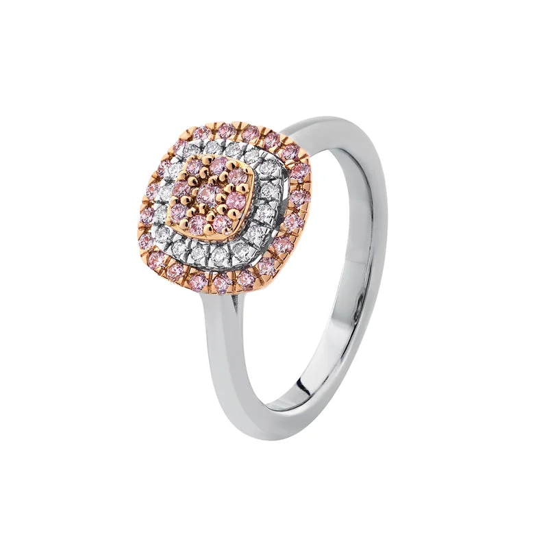 fashion wedding rings for women-Blush Adelaide Ring