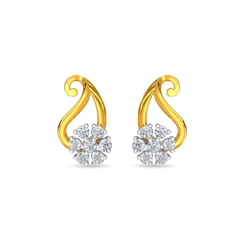 elegant pearl earrings for women-Romilly Earring