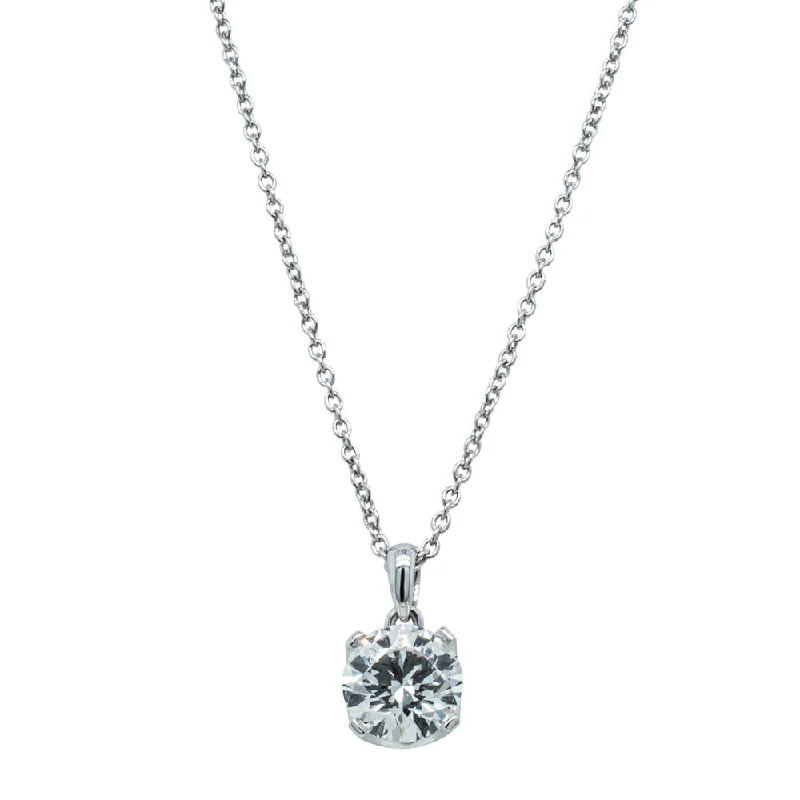 textured necklaces for women-18ct White Gold 1.50ct Diamond Blossom Pendant