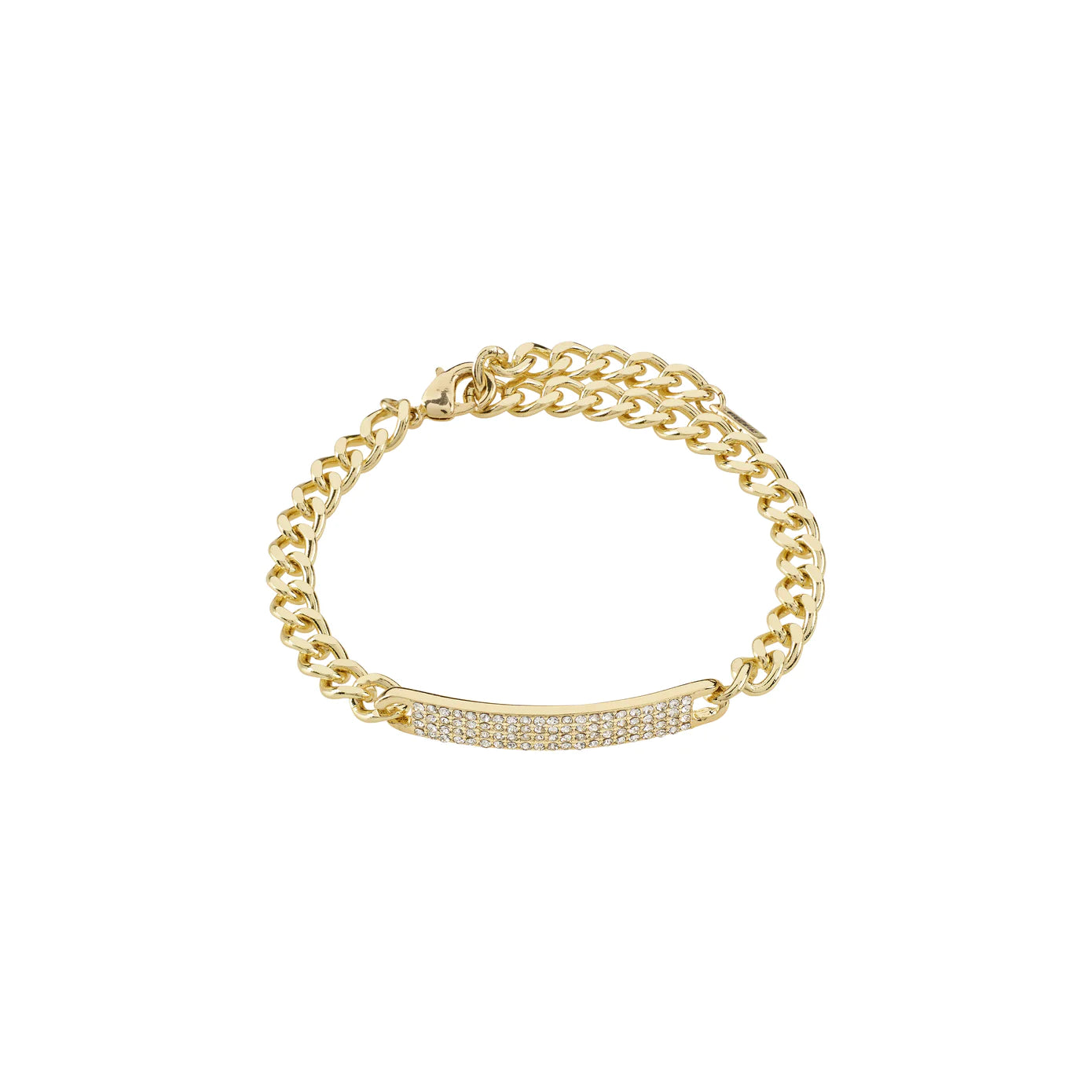 beautiful bangles for women-Heat Gold Plated Crystal Bracelet