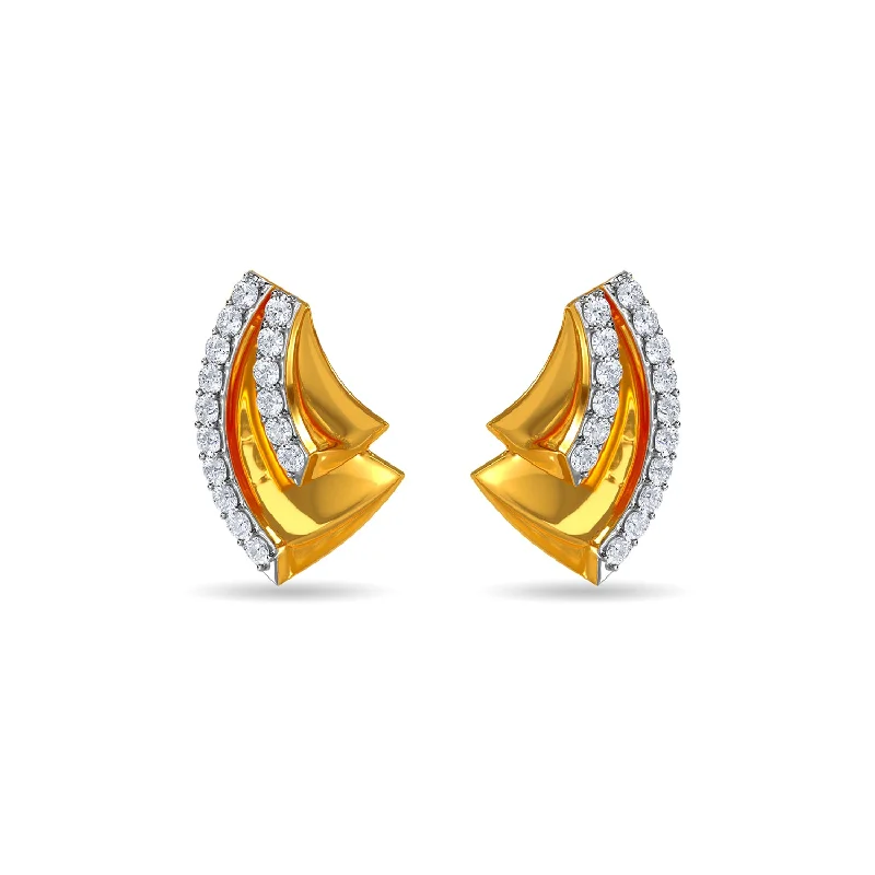 vintage diamond earrings for women-Mirabel Earring