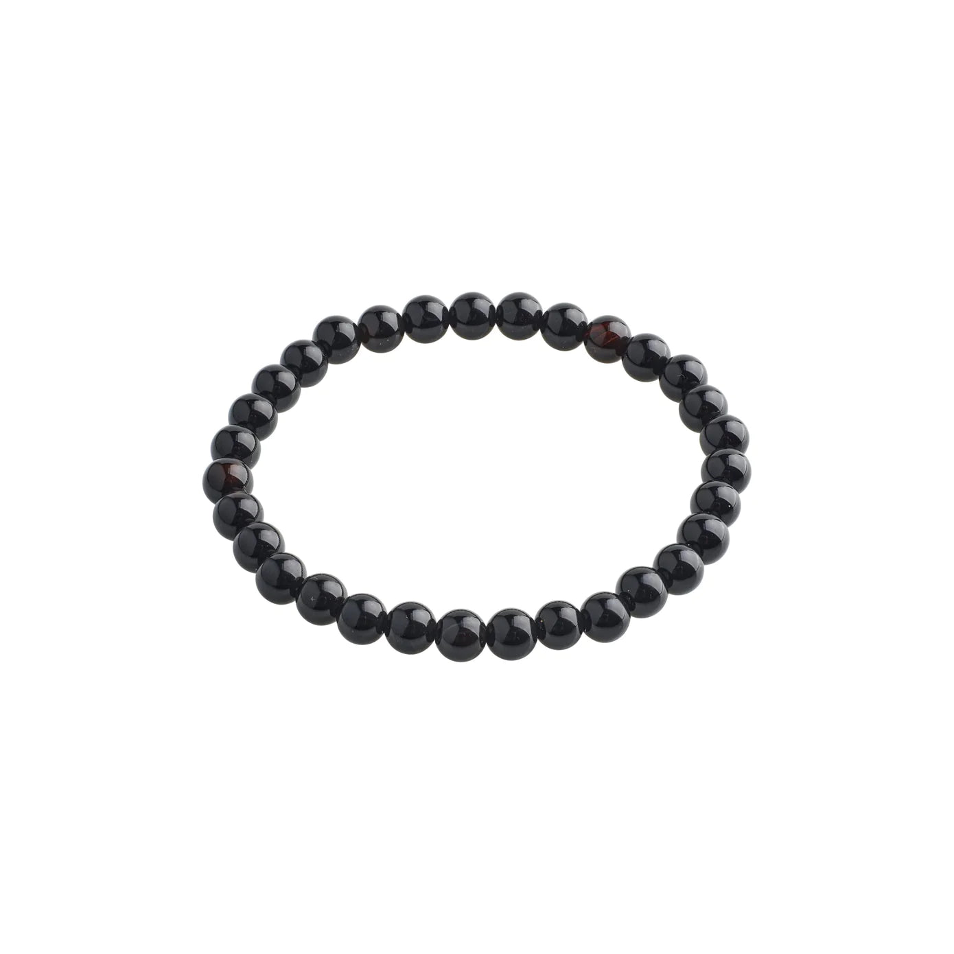 fine gold bangles for women-Black Agate Powerstone Bracelet