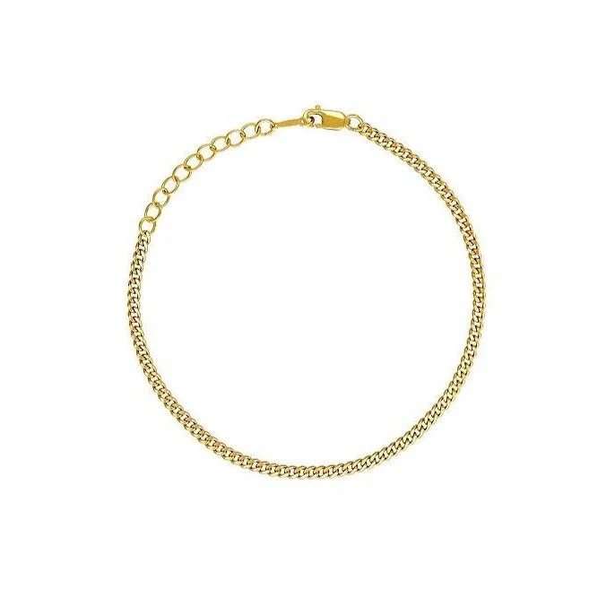 luxury bracelets for women-Curb Chain Bracelet