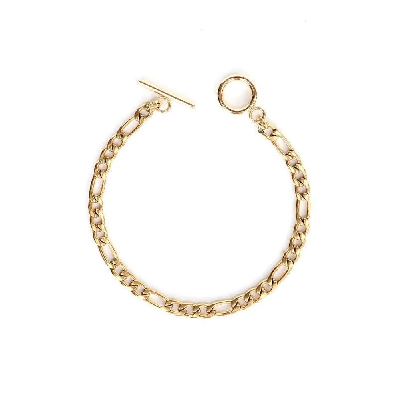 luxury charm bracelets for women-Gold Plated Toscana Bracelet