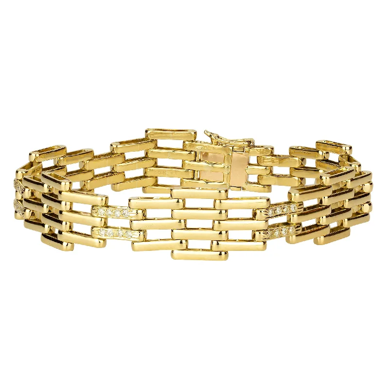 luxury bangles for women-Bracelet - Diamond