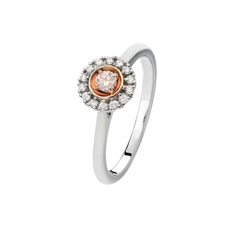 rose gold rings for women-Blush Nora Ring