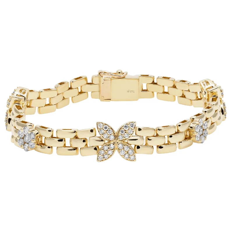 adjustable bracelets for women-Bracelet - Diamond