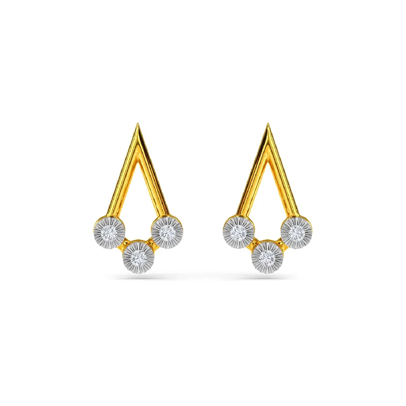 stud earrings for women-Ivi Earring