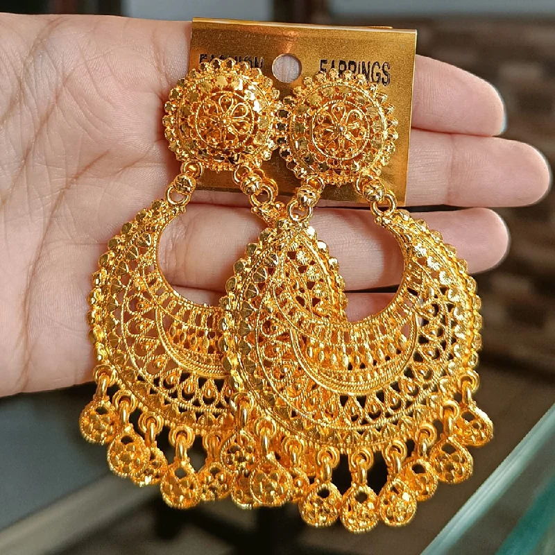 colorful earrings for women-Mahavir Dye Gold Dangler Earrings