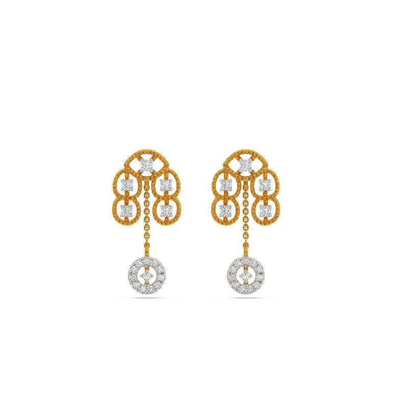 luxury gold earrings for women-Katherine Earring