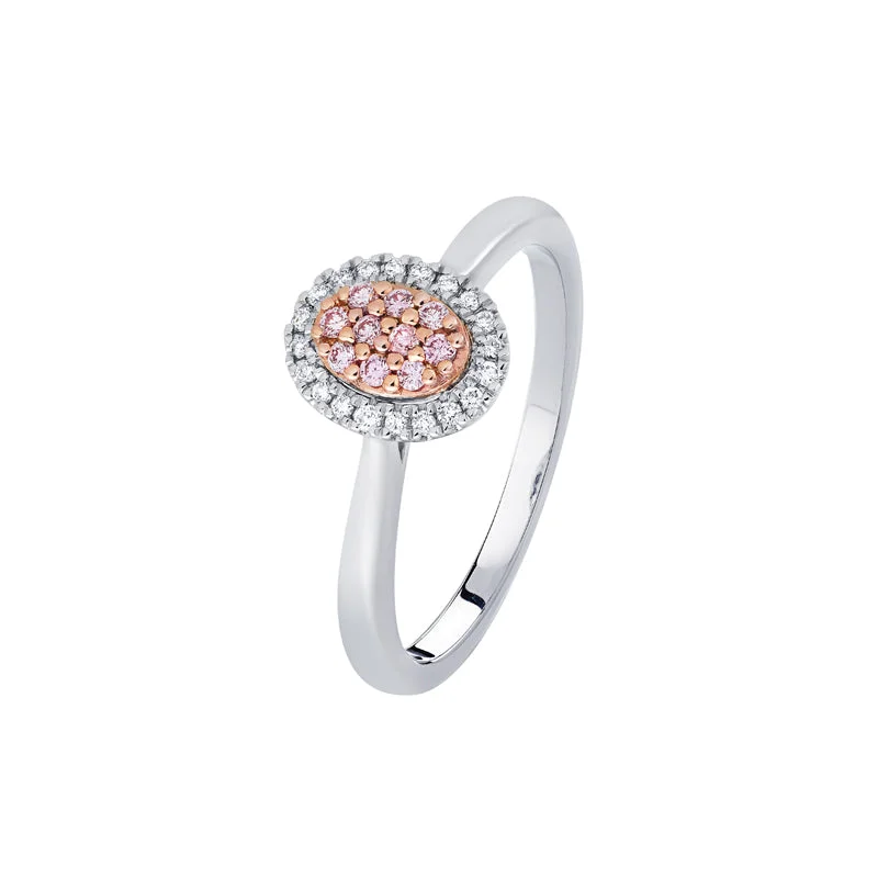 diamond solitaire rings for women-Blush Lea Ring