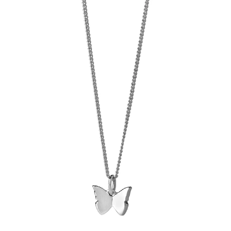 vintage necklaces for women-Karen Walker Mini Butterfly Necklace - Sterling Silver