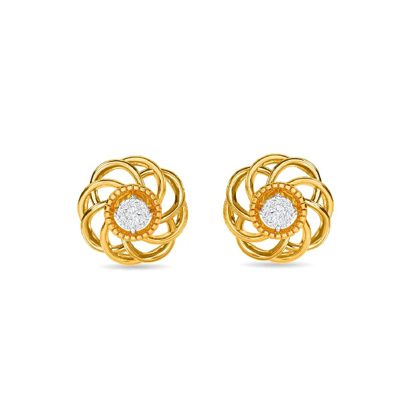 engraved earrings for women-Maisie Earring