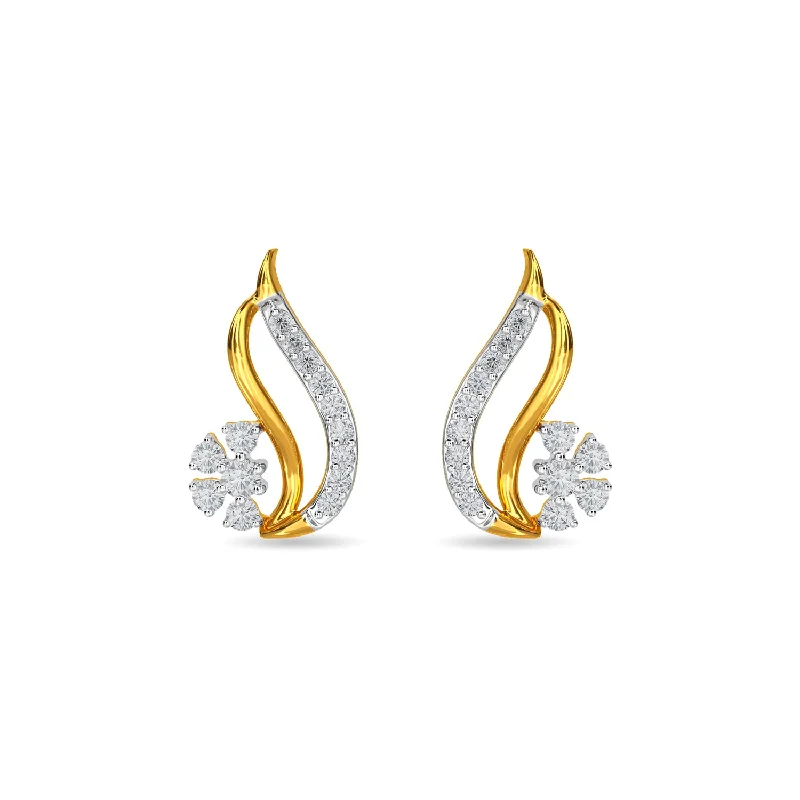 long drop earrings for women-Steffi Earring