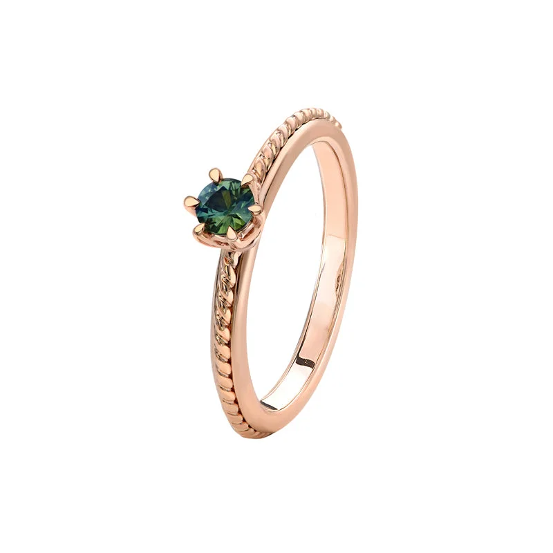 gemstone wedding rings for women-Sapphire Dreams Cleo Ring