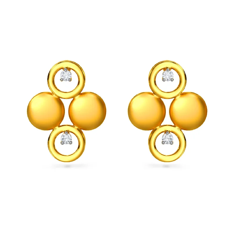 diamond stud earrings for women-Alira Earring