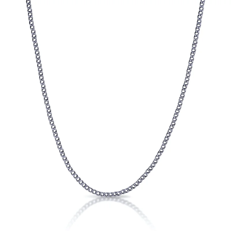 statement piece necklaces for women-Chain Necklace - Stainless Steel