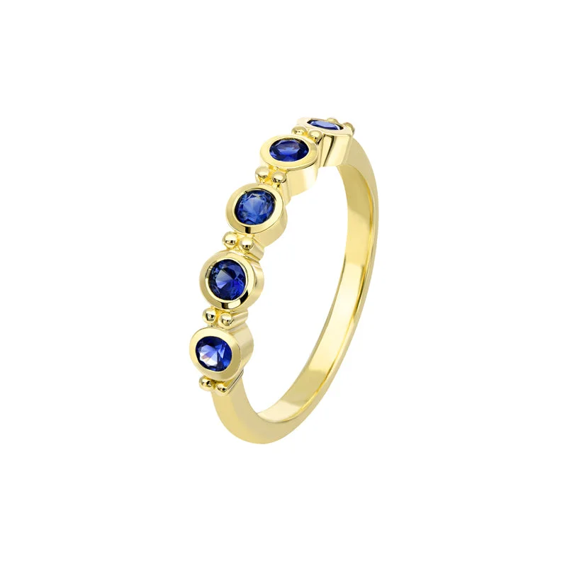 unique diamond rings for women-Sapphire Dreams Lowanna Ring