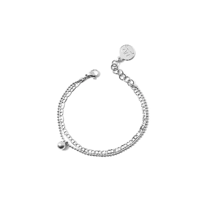 cubic zirconia bangles for women-Silver Ryan Bracelet