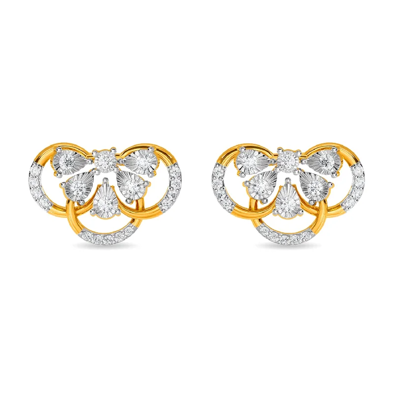 luxury diamond earrings for women-Marni Earring