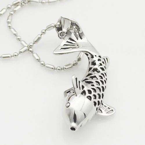 choker necklaces for women-Gorgeous Hollow Pendant Dolphin Necklace