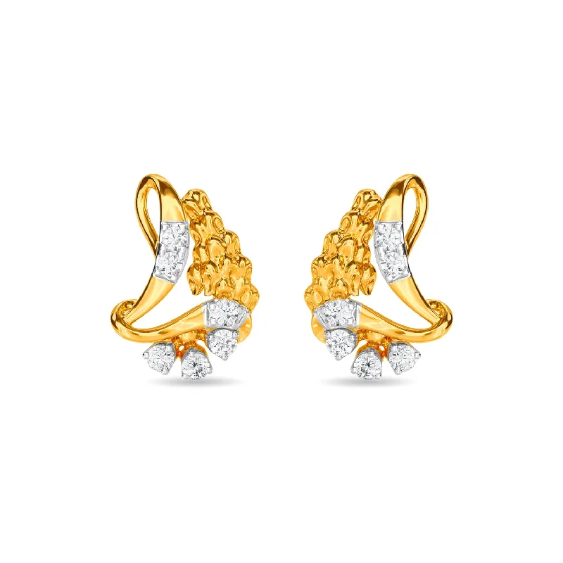 gold hoop earrings for women-Marcia Earring