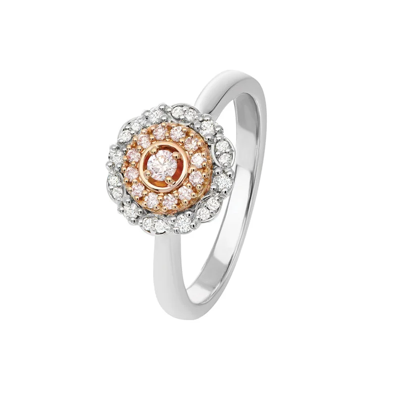 gemstone rings for women-Blush Rosie Ring