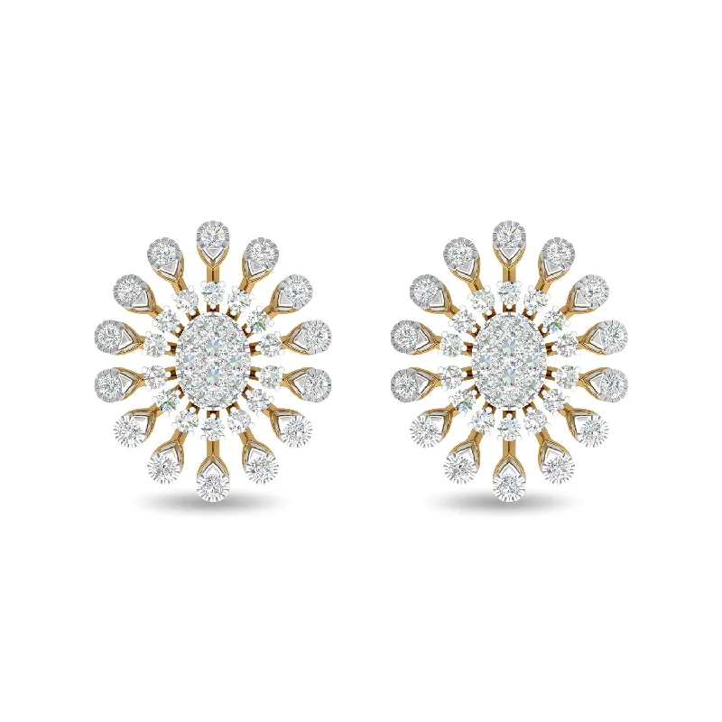 chic earrings for women-Prestige Studs