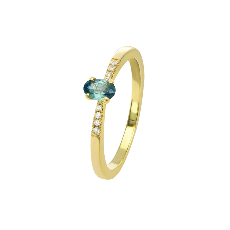 gold rings for women-Sapphire Dreams Jolie Ring