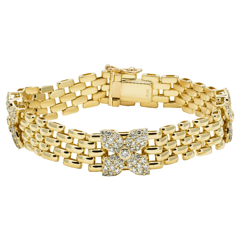 trendy bracelets for women-Bracelet - Diamond