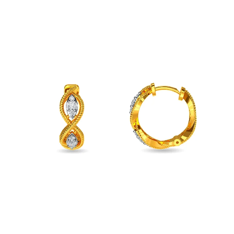 fashionable stud earrings for women-Avea Earrings