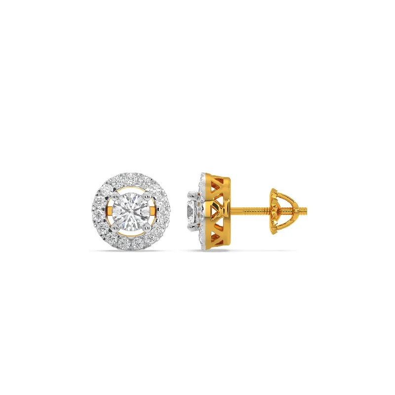 diamond drop earrings for women-Samara Solitaire Earring