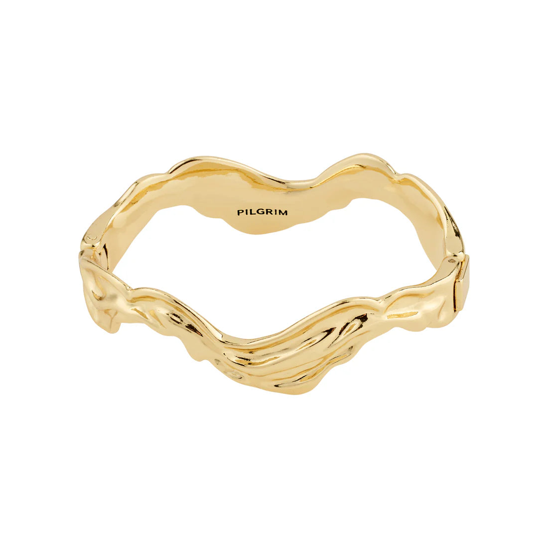 stylish bangle bracelets for women-Feel Gold Plated Bracelet