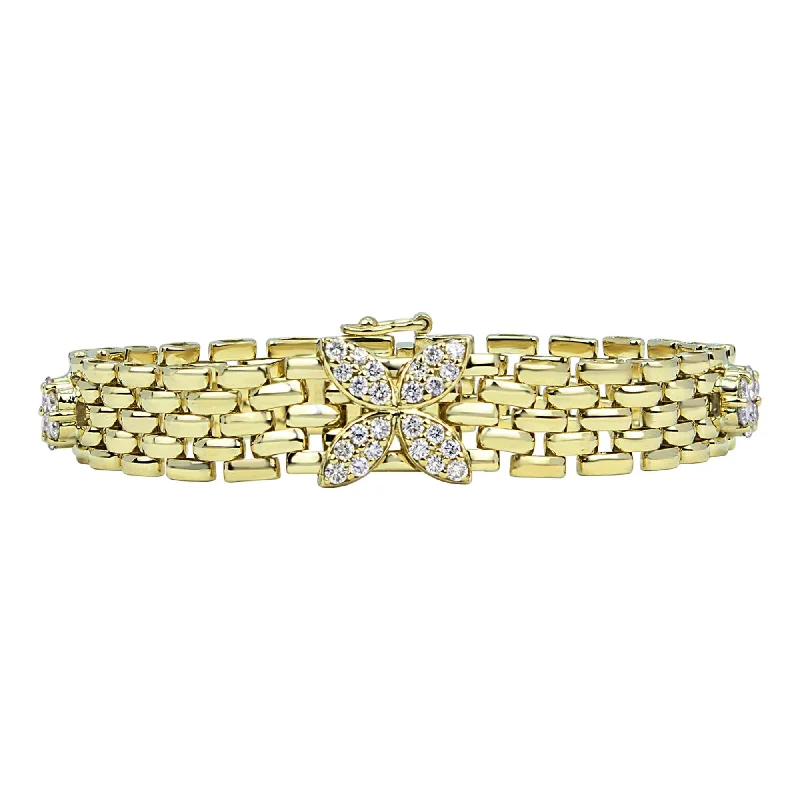 cubic zirconia bangles for women-Bracelet - Diamond