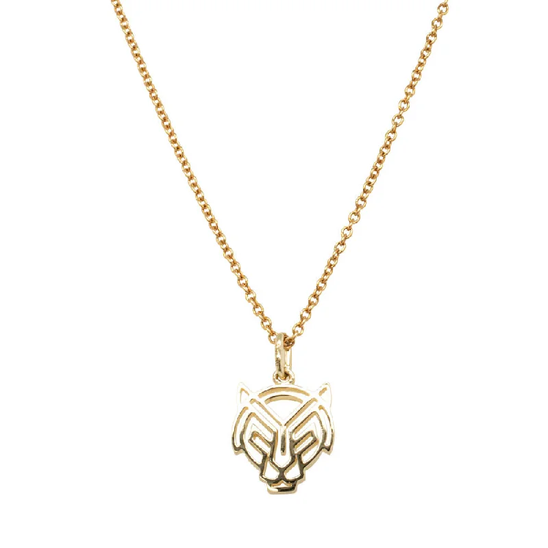 minimalist gold necklaces for women-9ct Yellow Gold Year Of The Tiger Pendant