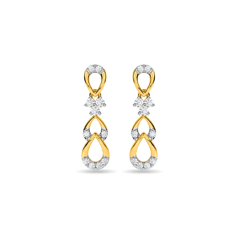 trendy hoop earrings for women-Ivane Earring