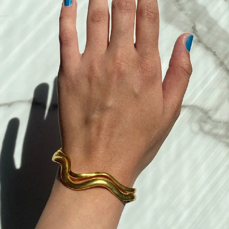 unique bangles for women-Mount cuff