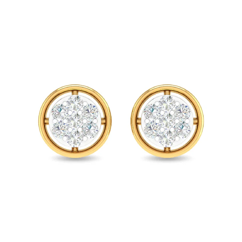 simple stud earrings for women-Charmlie Earring